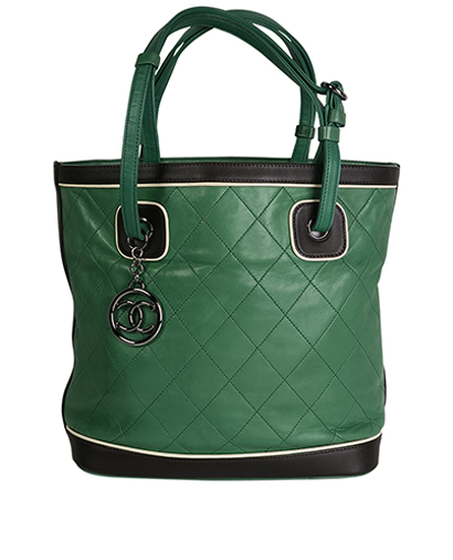 Quilted Country Club Tote, front view